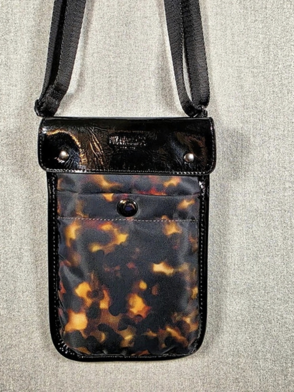 MZ Wallace Medium Metro Flat Crossbody Black & Brown NWOT